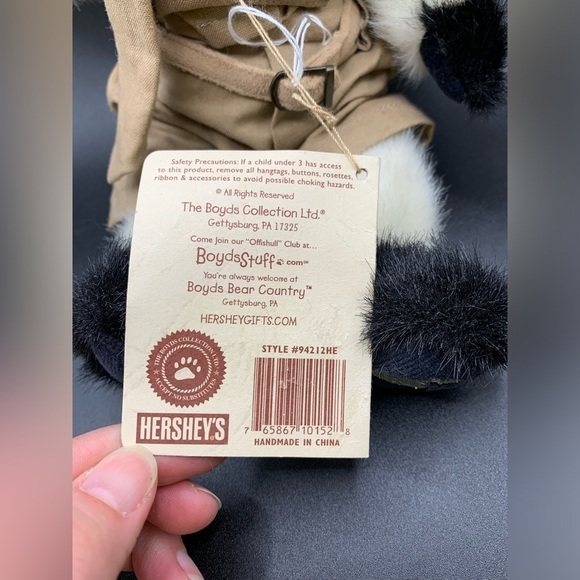 Boyd’s Bears Hershey’s Private Ration D Plush Army Cow Plush 2005 #4 - Picture 3 of 6